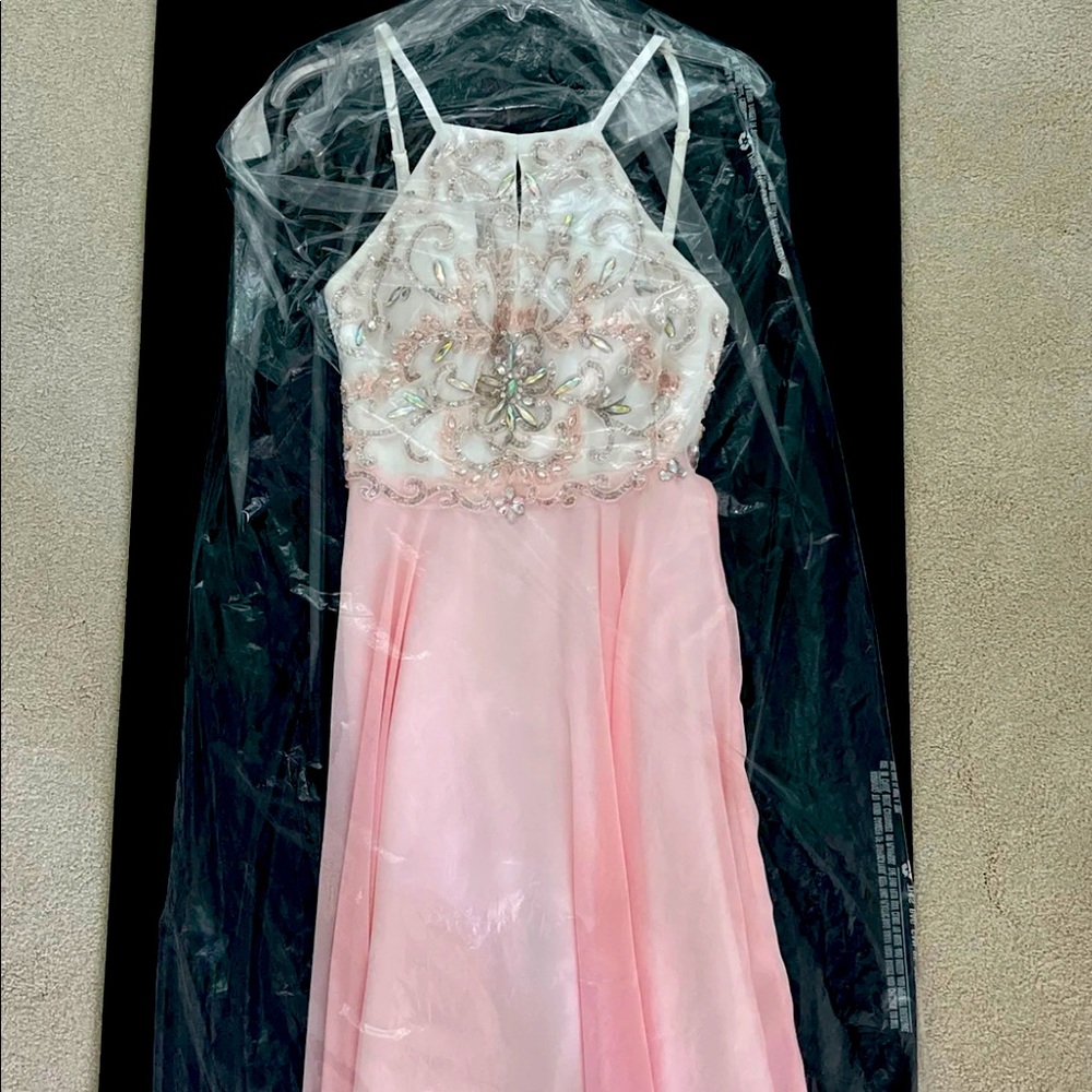Pink formal dress